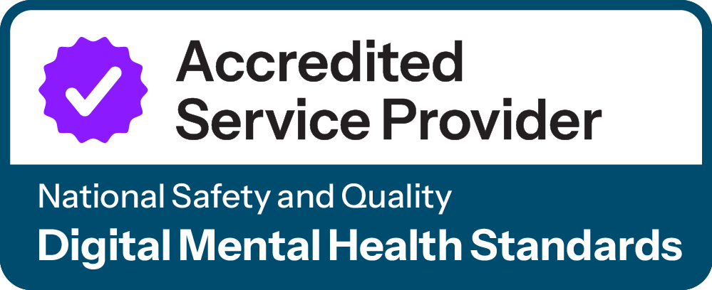 Accredited Service Provider - National Safety and Quality Digital Mental Health Standards